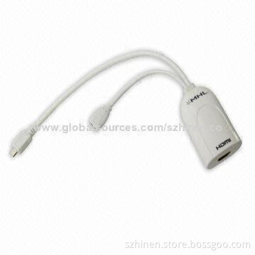 MHL to HDMI Adapter with RCP, 25-225MHz Wide Frequency Range